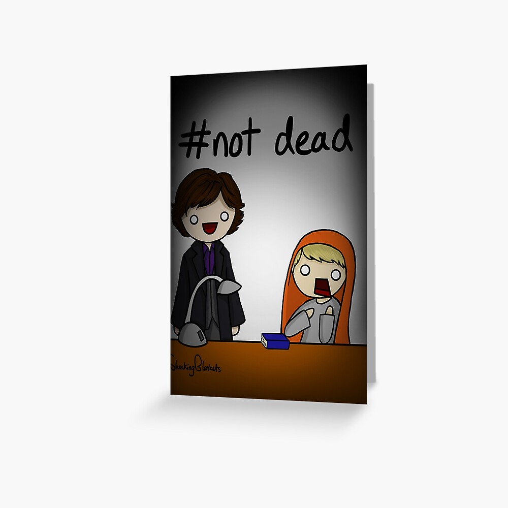 "Shock Blanket" Greeting Card for Sale by shockingblanket Redbubble