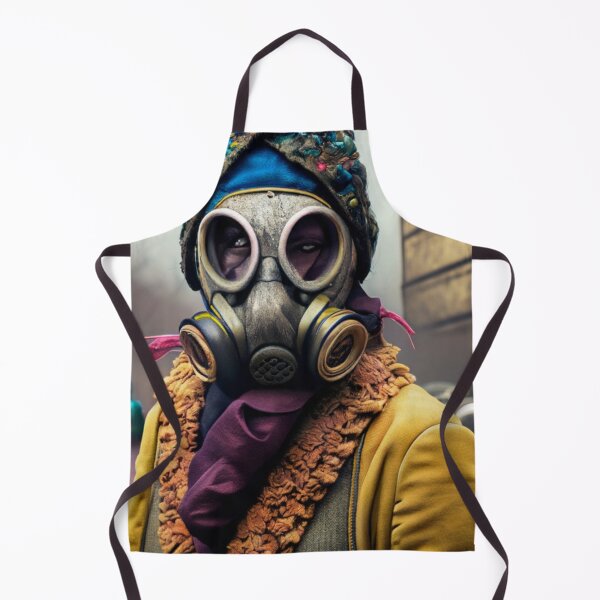 Item preview, Portrait with a gas mask designed and sold by jsebouvi.