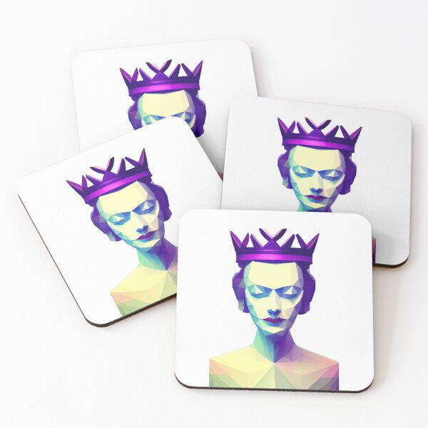 Item preview, White Queen With Purple Crown designed and sold by PolygonXYZ.