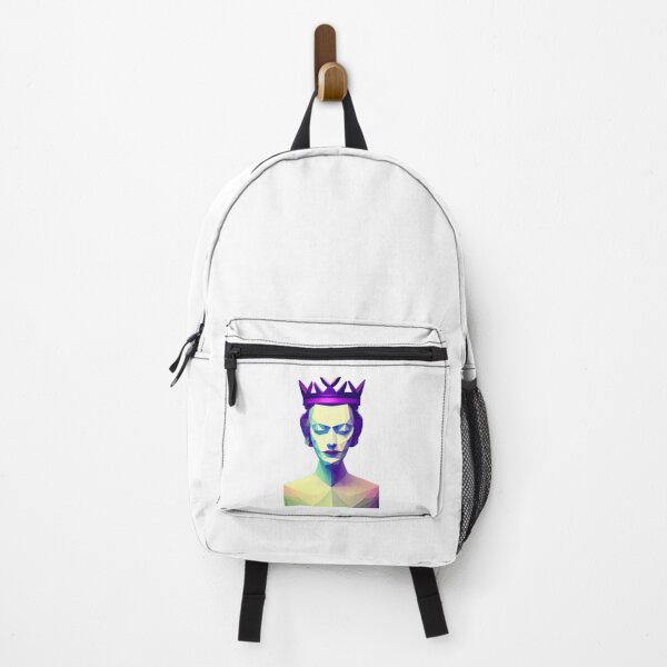Item preview, White Queen With Purple Crown designed and sold by PolygonXYZ.