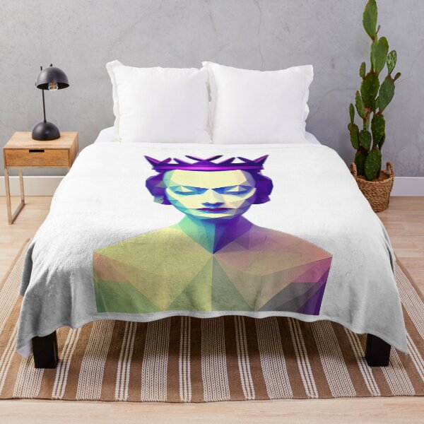Item preview, White Queen With Purple Crown designed and sold by PolygonXYZ.