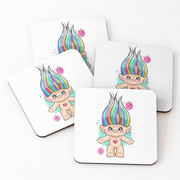 Item preview, Rainbow Treasure Troll  designed and sold by vanessaflwrs.