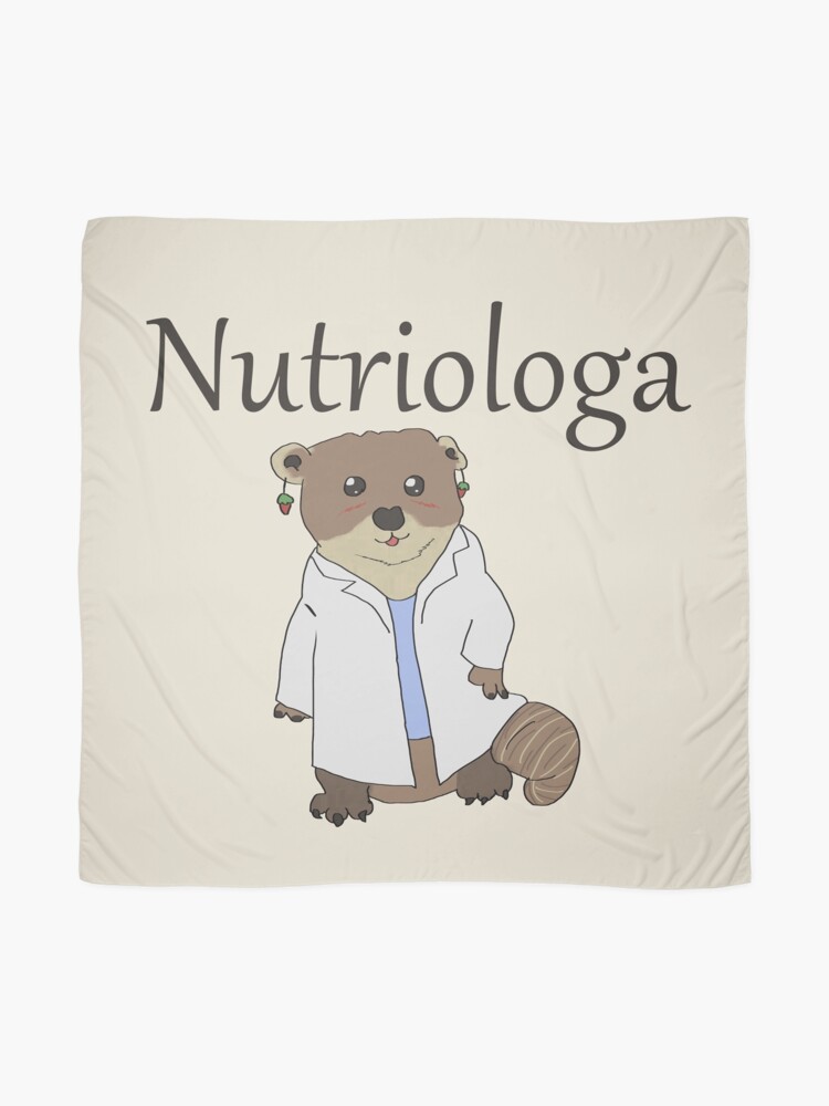 Nutria nutrióloga Pañuelo