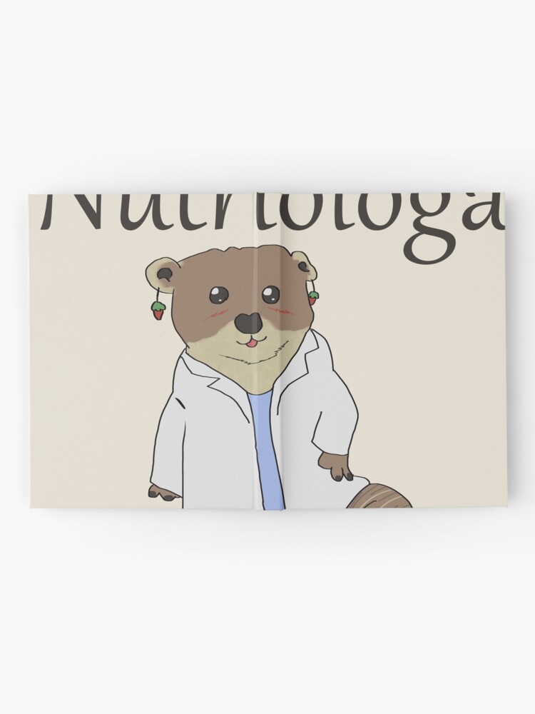 Cuaderno con la obra «Nutria nutrióloga » de SonSusanArt Redbubble