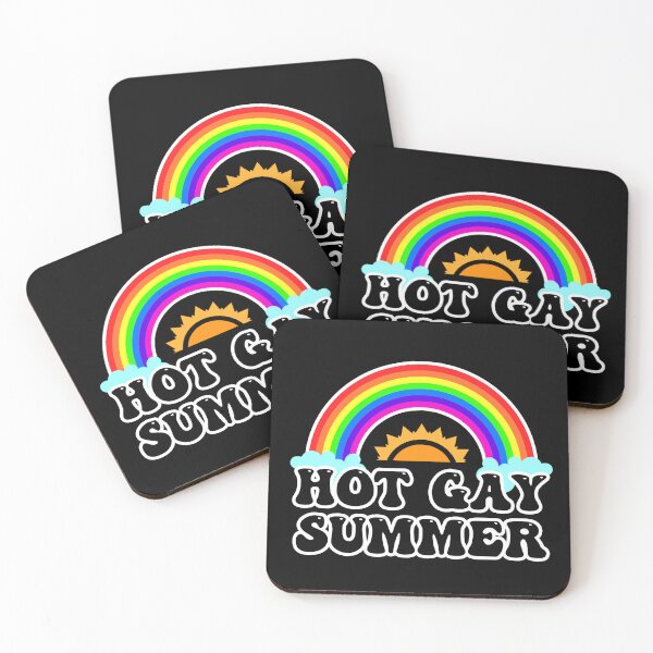Item preview, HOT GAY SUMMER - Let them STARE – FUN GAY PRIDE rainbow – lqbtqia PRIDE – I like girls – I like boys - HOT BOY designed and sold by originalsusie.