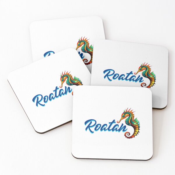 Item preview, Roatan Bay Islands Honduras Name with Seahorse Design designed and sold by Gustavo Navarro.