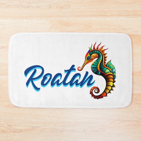 Item preview, Roatan Bay Islands Honduras Name with Seahorse Design designed and sold by Gustavo Navarro.