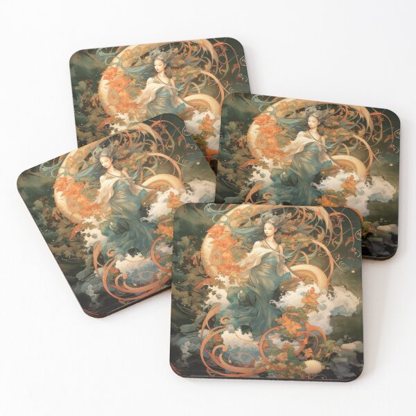 Item preview, Spring Dragon and Goddess designed and sold by Kim Kanger.