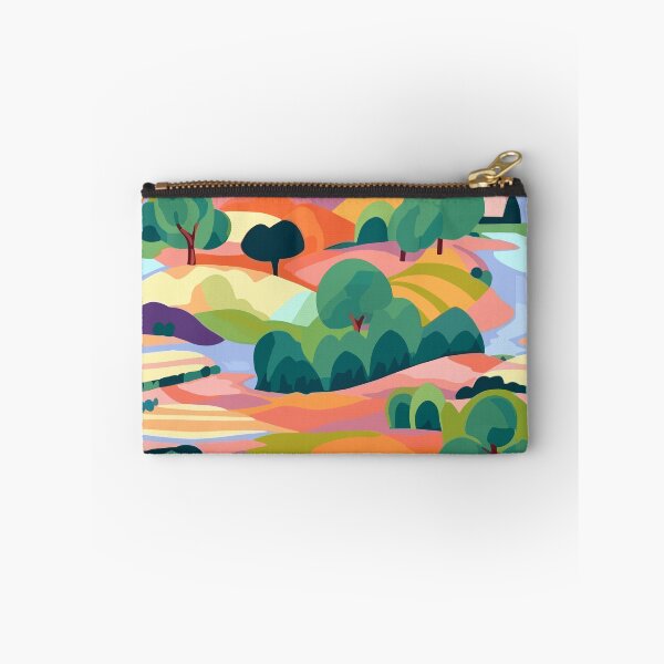 Item preview, Colorful summer landscape pattern designed and sold by enipra.