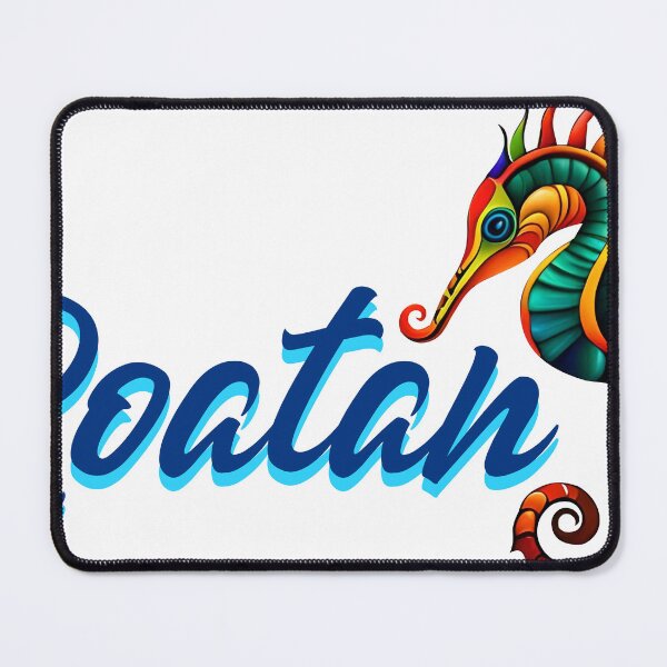 Item preview, Roatan Bay Islands Honduras Name with Seahorse Design designed and sold by Gustavo Navarro.
