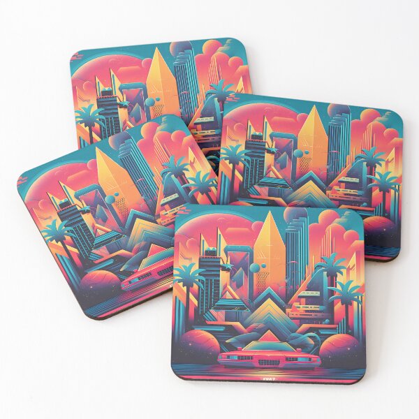 Item preview, Retro Revival: A Tribute to the 80's with Vibrant Colors, Geometric Patterns and Iconic Elements designed and sold by InsaneLEDP.