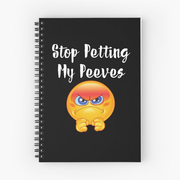 Item preview, Stop Petting My Peeves Funny Pet Peeve Joke Graphic designed and sold by MagicSD Designs.