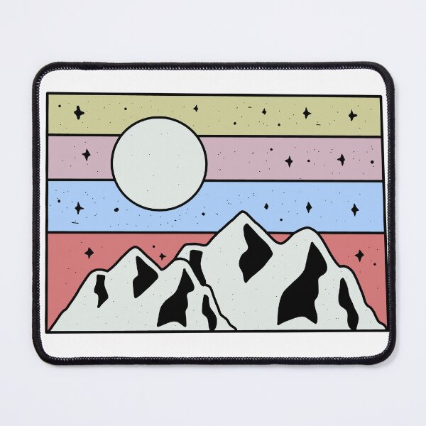 Item preview, Mountine Sunset Minimalism  designed and sold by Eolithic.
