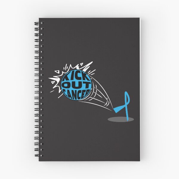 Item preview,  prostate cancer Awareness light blue ribbon kick out cancer designed and sold by shaderepublic.