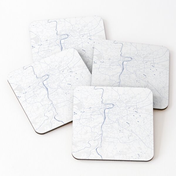 Item preview, Exquisite City Map of Prague Czech Republic designed and sold by LoinneSio.