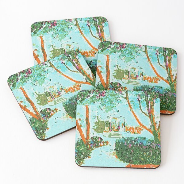 Item preview, GAZEBO IN A QUIET PARK designed and sold by ArtbyRolleen.