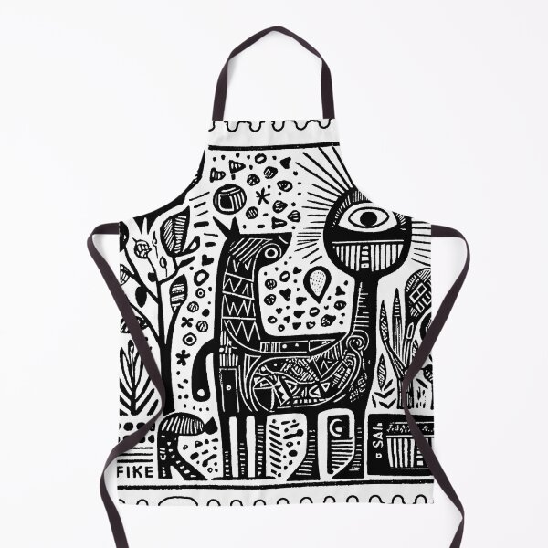 Item preview, Linocut Stamp with Surreal Geometric Dog designed and sold by bellabitis.