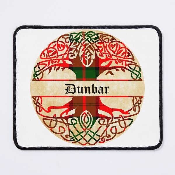 Item preview, Dunbar Tree of Life Clan Scottish Surname tartan designed and sold by BagTown Clans.