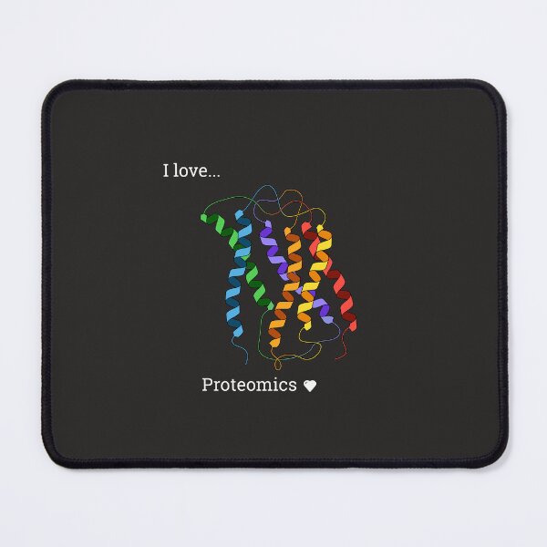 Item preview, I love proteomics (white) designed and sold by Witty-Biotech.