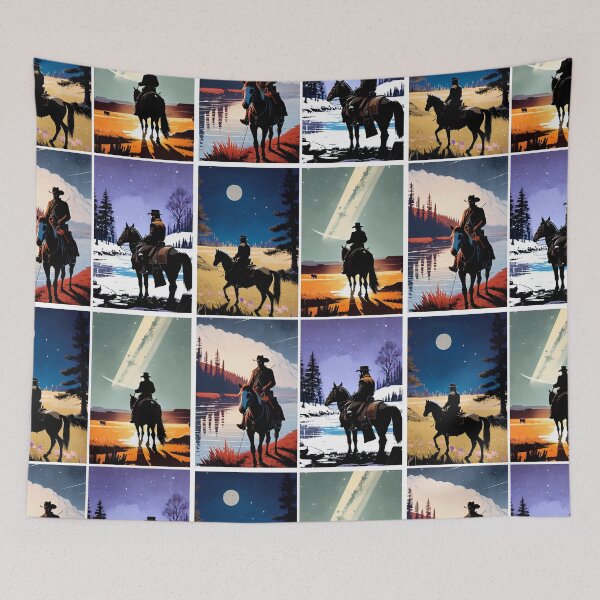 Item preview, A Cowboy For All Seasons designed and sold by Astro-Duck.