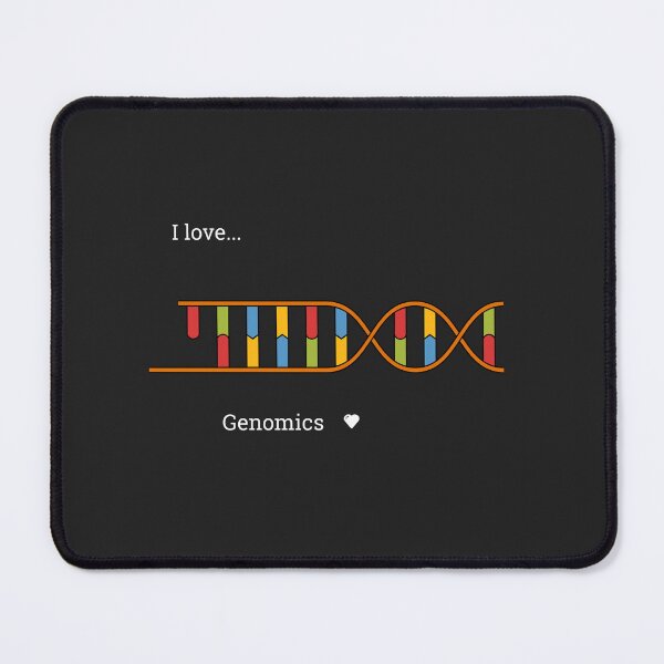 Item preview, I love genomics (white) designed and sold by Witty-Biotech.