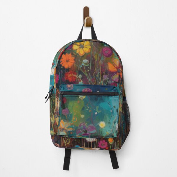 Item preview, Colorful abstract flower pettern Color Nature Color decorative element Flowers Impressionism pop art designed and sold by PinkPinkArts.