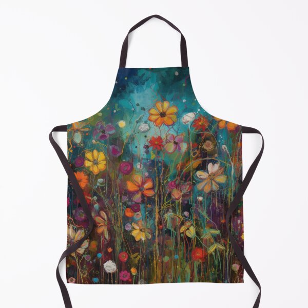 Item preview, Colorful abstract flower pettern Color Nature Color decorative element Flowers Impressionism pop art designed and sold by PinkPinkArts.