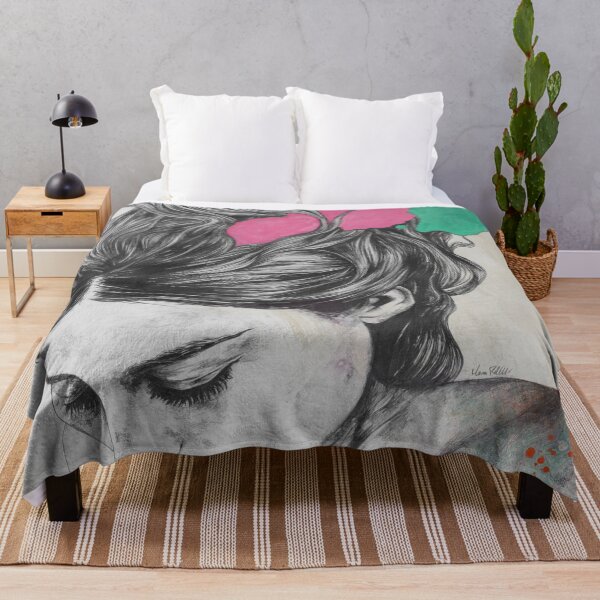 Item preview, Bed Of Stone | woman sketch portrait | doodle art drawing designed and sold by Marco Paludet.