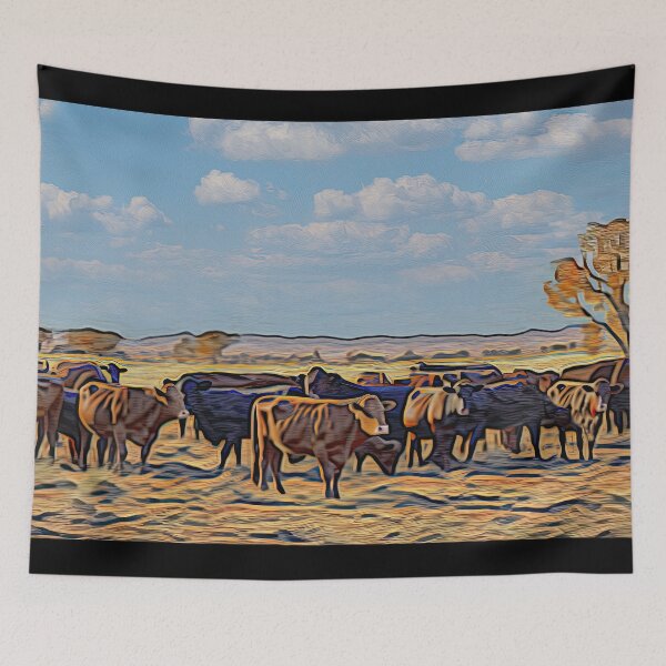 Item preview, HARRIS RANCH CATTLE designed and sold by ArtbyRolleen.