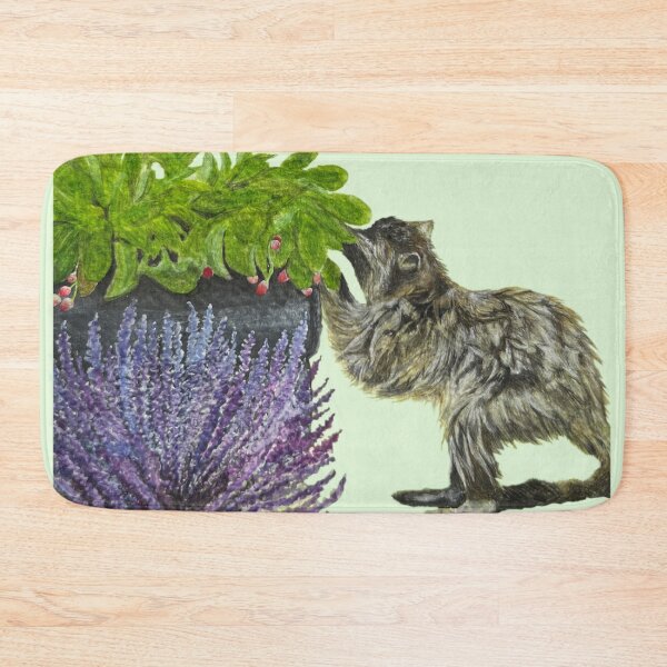 Item preview, Racoon Sneaking Strawberries designed and sold by SylviaminiArt.