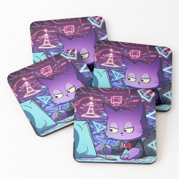 Item preview, The Programmer Cat: A world of mystery and code designed and sold by andypoquis.