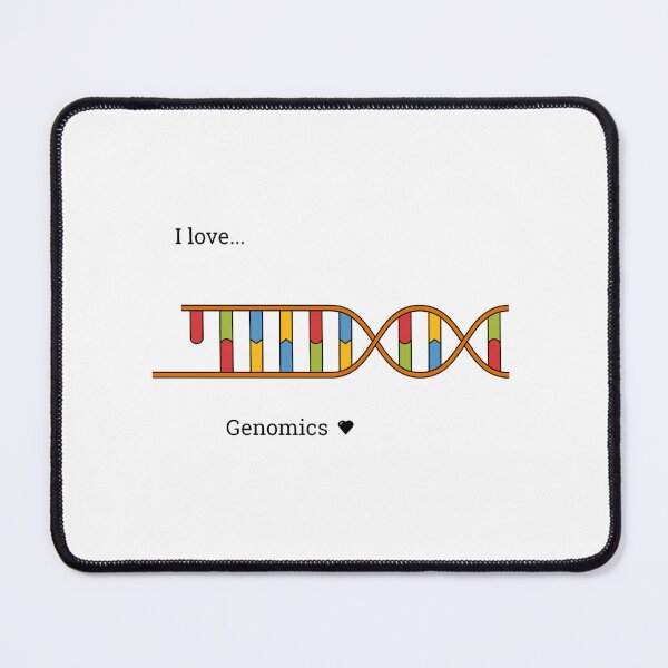 Item preview, I love genomics  designed and sold by Witty-Biotech.