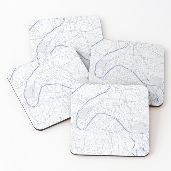 Item preview, Exquisite City Map Paris France designed and sold by LoinneSio.