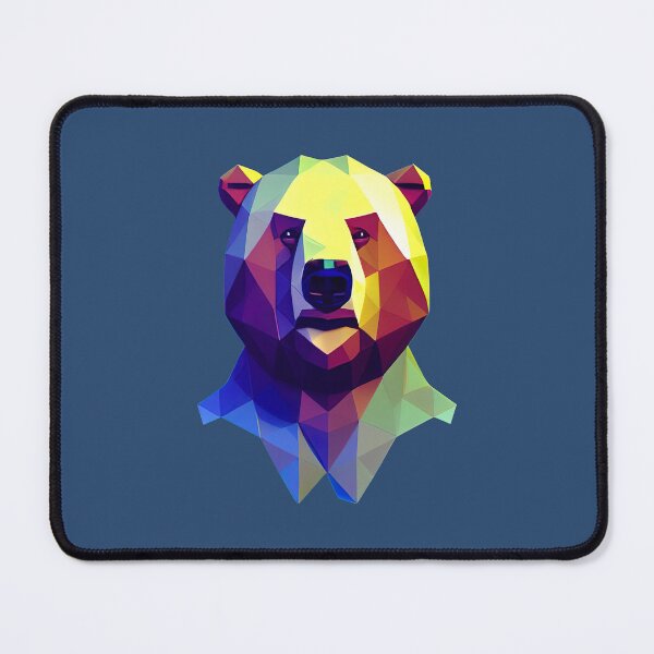 Item preview, Big Bear Face designed and sold by PolygonXYZ.
