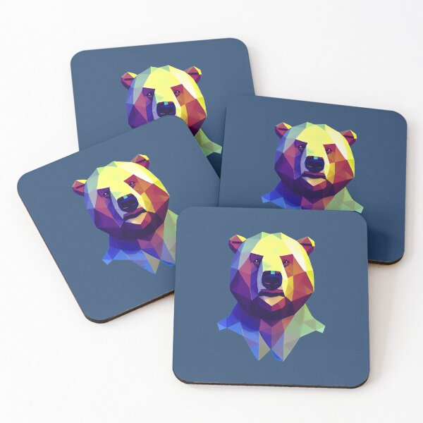 Item preview, Big Bear Face designed and sold by PolygonXYZ.