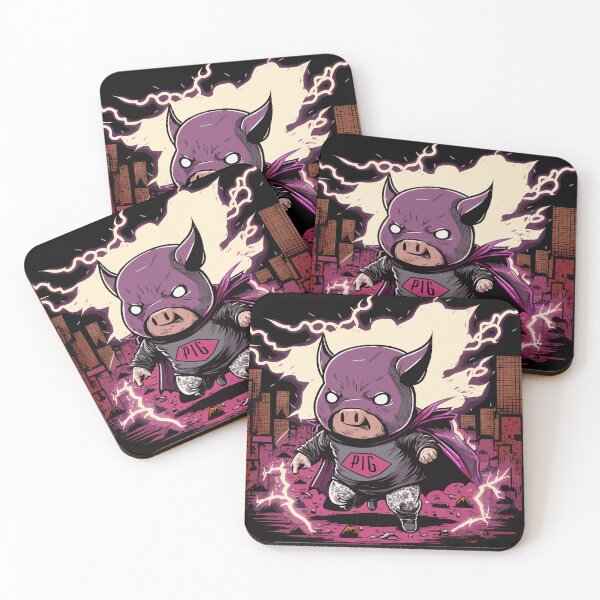 Item preview, City Hero (pig) designed and sold by atzek.