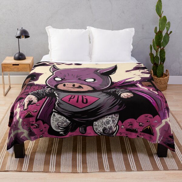 Item preview, City Hero (pig) designed and sold by atzek.