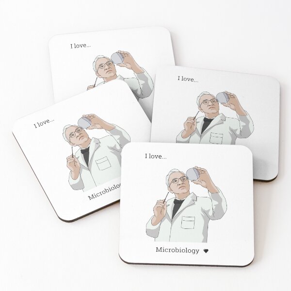 Item preview, I love microbiology  designed and sold by Witty-Biotech.