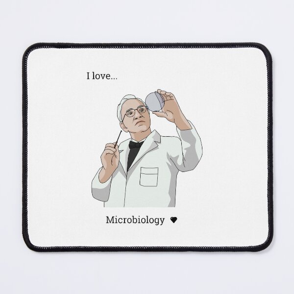 Item preview, I love microbiology  designed and sold by Witty-Biotech.