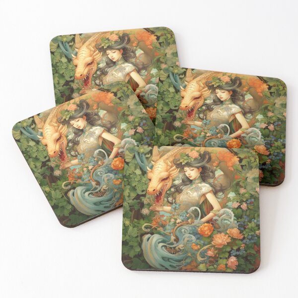 Item preview, Summer Dragon and Goddess designed and sold by Kim Kanger.