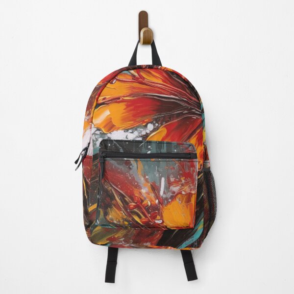 Item preview, Colorful abstract flower pettern Color Nature Color decorative element Flowers Impressionism pop art designed and sold by PinkPinkArts.