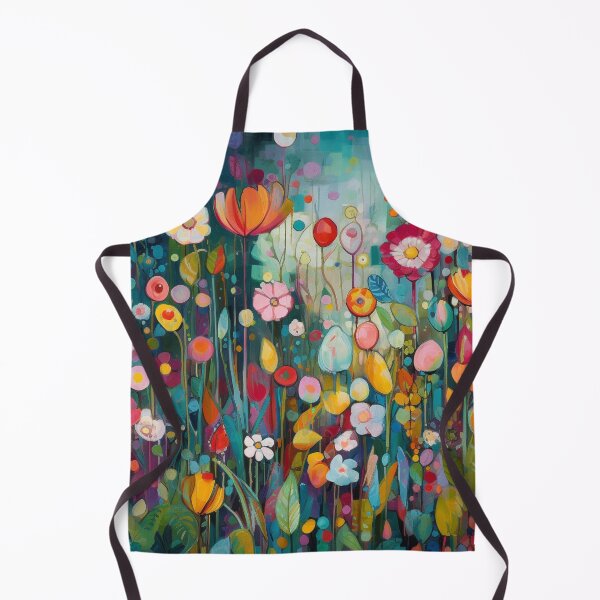 Item preview, Colorful abstract flower pettern Color Nature Color decorative element Flowers pop art designed and sold by PinkPinkArts.