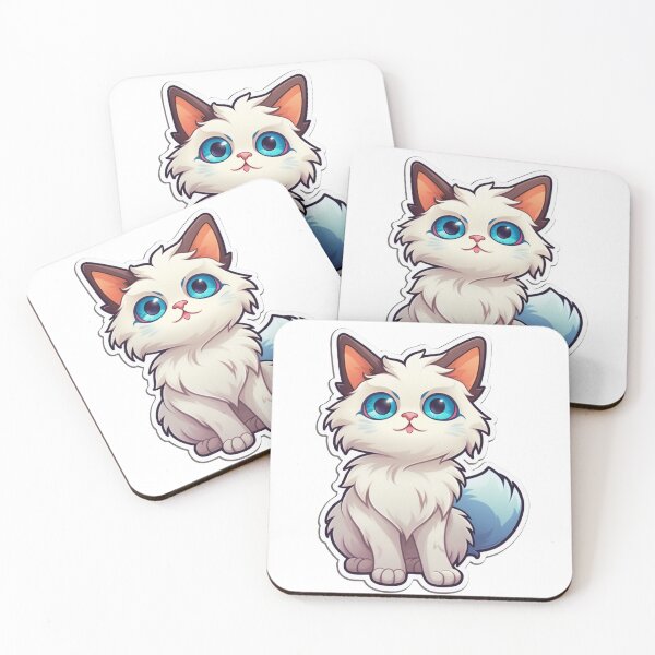 Item preview, Feline Adorability - Charming Cat Illustration designed and sold by InTrendSick.