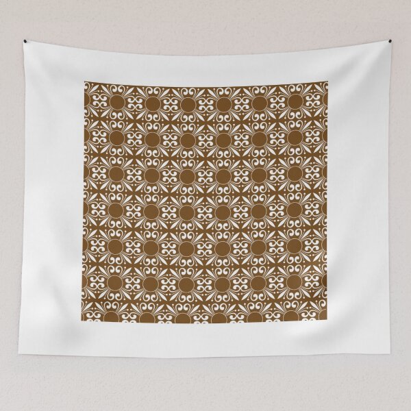Item preview, Vintage brown abstract designed and sold by workofartmy.