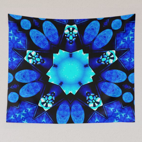 Item preview, Stunning jewellery stone assortment painting with unique shades of blue - ideal gift idea for jewelry blue stone lovers. designed and sold by Ralek.