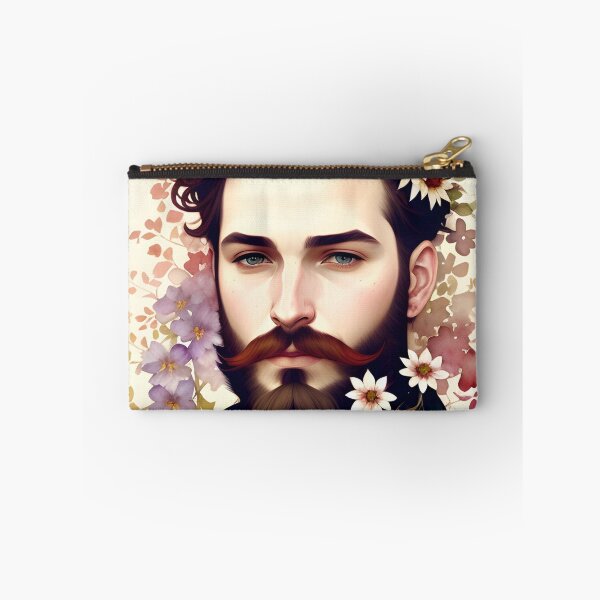 Item preview, Handsome Man with Flowers in His Beard designed and sold by Erika V..