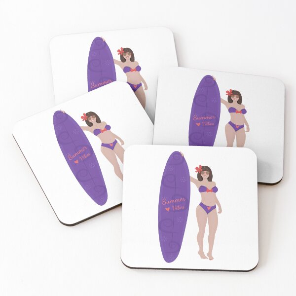 Item preview, Brunette woman with a sailboard designed and sold by OM-lova.