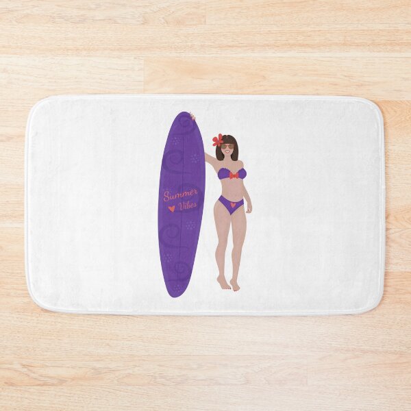 Item preview, Brunette woman with a sailboard designed and sold by OM-lova.