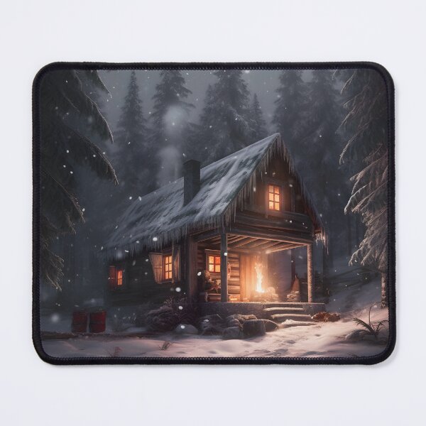 Item preview, Snowy Cabin designed and sold by NeonVice.