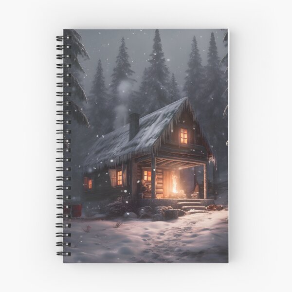 Item preview, Snowy Cabin designed and sold by NeonVice.